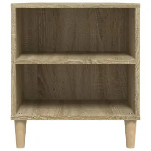 Berkfield TV Cabinet Sonoma Oak 102x44.5x50 cm Engineered Wood