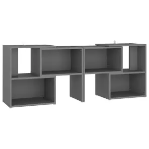 Berkfield TV Cabinet Grey 104x30x52 cm Engineered Wood