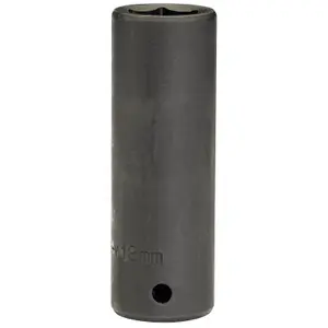 Draper Deep Impact Socket, 1/2" Sq. Dr., 18mm 14102