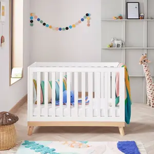 Mona Mini Cot Bed White