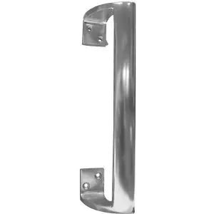 AFIT Satin Aluminium Cranked Pull Handles 225mm