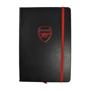 nal FC Premium Crest A5 Notebook Black/Red (One Size)