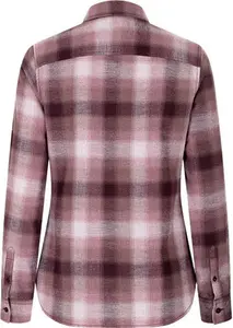 Hoggs Of Fife Isla Flannel Check Shirt, Burgundy / 12