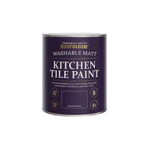 Rust-Oleum Oyster Matt Kitchen Tile Paint 750ml