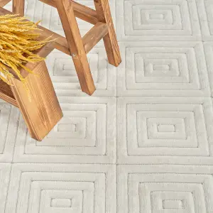 SAKURA In- /Outdoor Boho Skandi Area Rug 80 x 150 cm