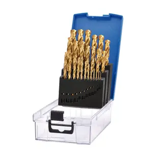 Draper HSS Titanium Nitride Coated Drill Bit Set (25 Piece) 08886