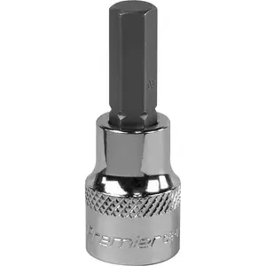 Premium 8mm Forged Hex Socket Bit with 3/8" Drive - Chrome Vanadium Wrench Tool