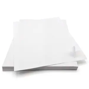 500 Sheets A4 Self Adhesive Plain White Sticky Postage Address Labels 8 Per Sheet