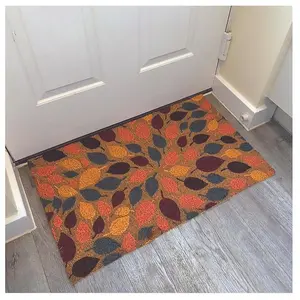 Coir Doormat Gainsborough  Leaves 45x75 cm