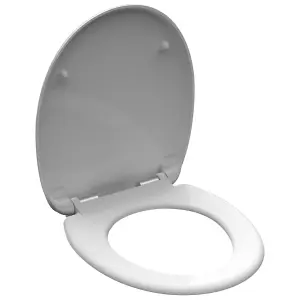 SCHÜTTE Duroplast Toilet Seat with Soft-Close WHITE