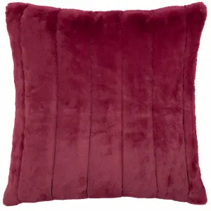 Paoletti Empress Faux Fur Polyester Filled Cushion