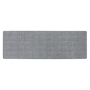 JVL Elegance Runner Mat, 50x150cm, Grey