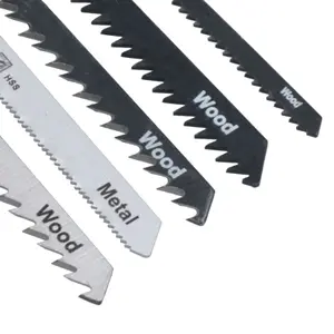 HCS + HSS Jigsaw Blade Set With Universal Fitting Fitment for Wood Steel 40pc