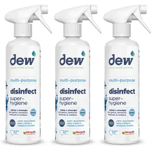 Dew Products Disinfect Super Hygiene 500ml x 3 Pack