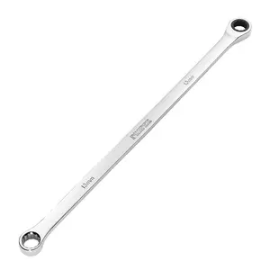 Draper Tools HI-TORQ Metric Extra-Long Double Ring Ratchet Spanner, 13mm