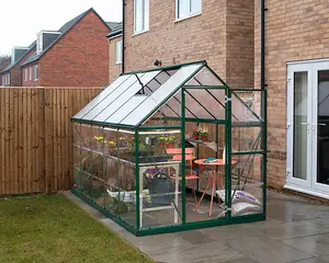 Greenhouse Hybrid 6X10 - Polycarbonate - L306 x W185 x H208 - Green