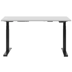 Adjustable Desk Electric Grey DESTIN