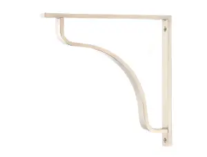 Polished Nickel Abingdon Shelf Bracket (200mm x 200mm)