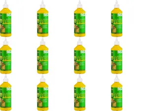 Everbuild 502 All Purpose Weatherproof Wood Adhesive Bottle 500 ml  (Pack of 12)