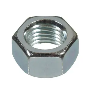 25 x Metric Hexagonal M5 Steel Nuts, Standard Pitch,