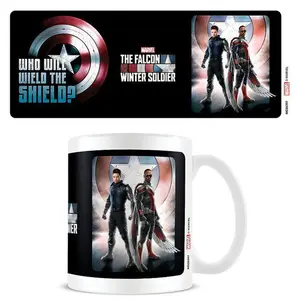 The Falcon and The Winter Soldier Wield The Shield Mug Multicoloured (One Size)