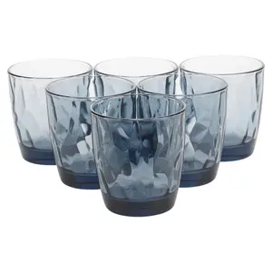 Diamond 305ml Drinking Glass Set (Set of 6) Blue