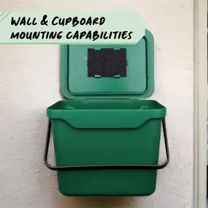 Easy Eco - 5L Compost Caddy - White