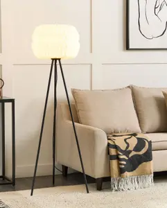 Tripod Floor Lamp White HUNTER