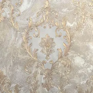 Rasch Sienna Damask Beige Wallpaper