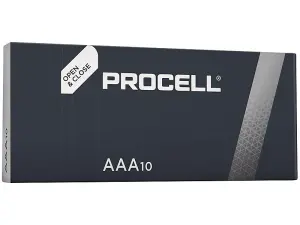 AAA Industrial Procell - Pack of 10 (Duracell)