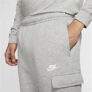 Nike Sportswear Club Fleece Men's Cargo Trousers - Grey - Cotton/Polyester