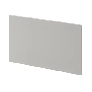 GoodHome Stevia Matt pewter grey Slab 2 drawer front, bridging door & bi fold door 600mm