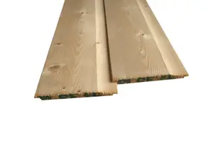 Untreated Shiplap Boards 120mm(W)x 12mm(T) x 2400mm (L) Pack Of 10 Lengths In A Pack