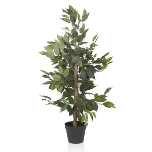 URBNLIVING Large 95cm Artificial Plants Garden Feature Faux Plant Tree Pot Standard Green