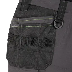 Apache Sudbury Grey & black Men's Holster pocket trousers, W40" L31"