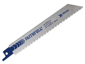 Faithfull 30 Piece Reciprocating Sabre Saw Blade Set Recip Bosch Dewalt Makita