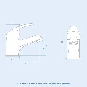 Nes Home 2 In 1 Compact Close Coupled Toilet & Basin Combo Unit with Mono Mixer Tap