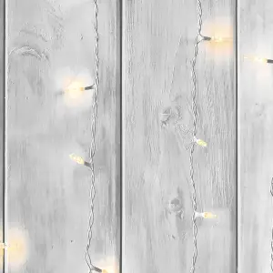 Fresco Grey Twinkle lights Smooth Wallpaper