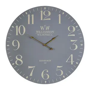 Interiors by Premier Classical Grey Wall Clock