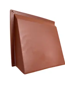 External Air Vent Cowl 255mm x 160mm Brown