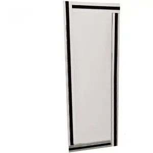 40x120cm Full Length Triple Stripe Black Border Wall Mirror