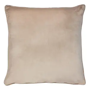 Prestigious Textiles Cinder Metallic Jacquard Piped Feather Filled Cushion