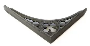 Castelion Single Small Cast Iron Gothic Shelf Bracket