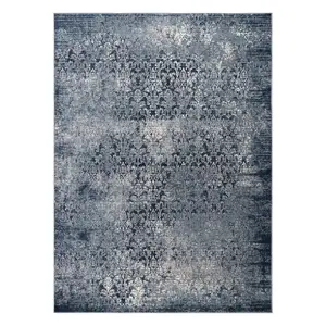 Carpet Wool NAIN Ornament vintage 7010/51644 navy / beige  160x230 cm