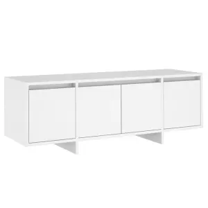 Berkfield TV Cabinet White 120x30x40.5 cm Engineered Wood