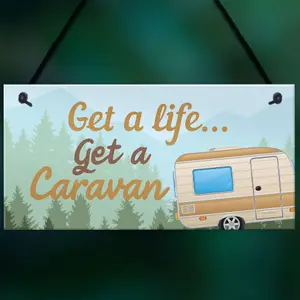 Red Ocean Funny Caravan Accessories Novelty Home Decor Gifts For Caravan Campervan Caravan Signs And Plaques Retirement Gifts