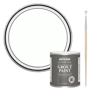 Rust-Oleum Chalk White Floor Grout Paint 250ml