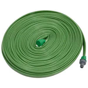 Berkfield 3-Tube Sprinkler Hose Green 15 m PVC