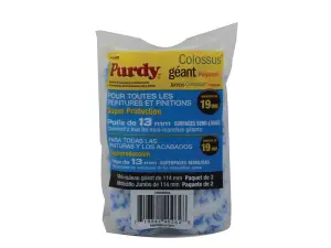 Purdy Jumbo Mini Colossus Sleeve 165 x 19mm (6.1/2 x 3/4in) (Pack 2)