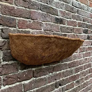 Pack of 5 Coco Wall Trough Planter Liner (60cm)